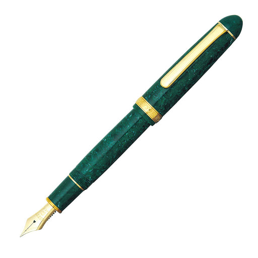 Platinum Brand Medium Point Emerald Fountain Pen Celluloid PTB-35000#45-3-Kiichin - The #1 Place for Japanese Goods in Your Hand!