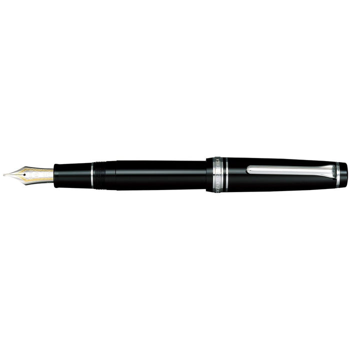 Sailor Professional Gear Silver Fountain Pen Extra Fine 11-2037-120 Black-Kiichin - The #1 Place for Japanese Goods in Your Hand!