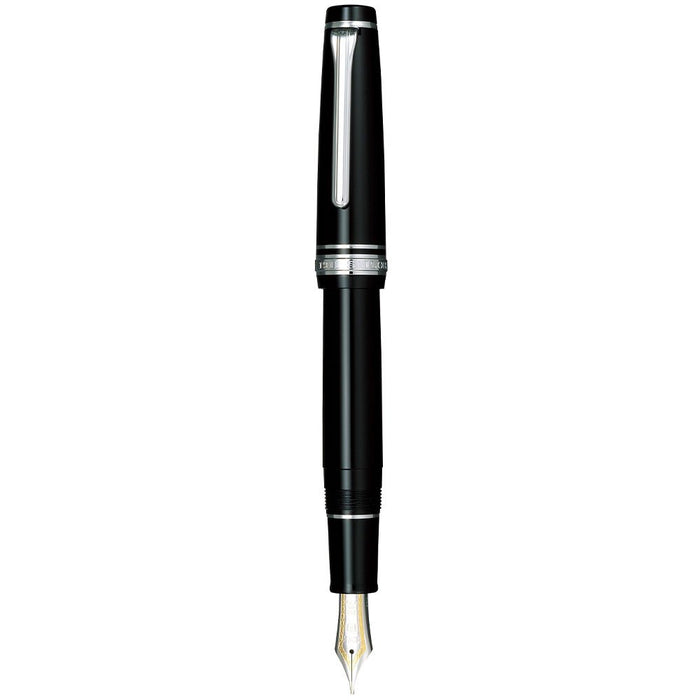 Sailor Professional Gear Silver Fountain Pen Extra Fine 11-2037-120 Black-Kiichin - The #1 Place for Japanese Goods in Your Hand!