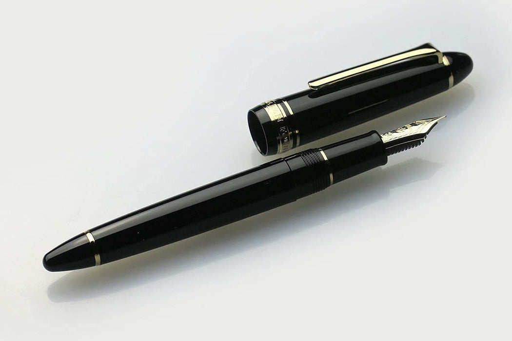 Sailor Fountain Pen Profit Light Gold Trim Black Extra Fine 11-1038-120-Kiichin - The #1 Place for Japanese Goods in Your Hand!