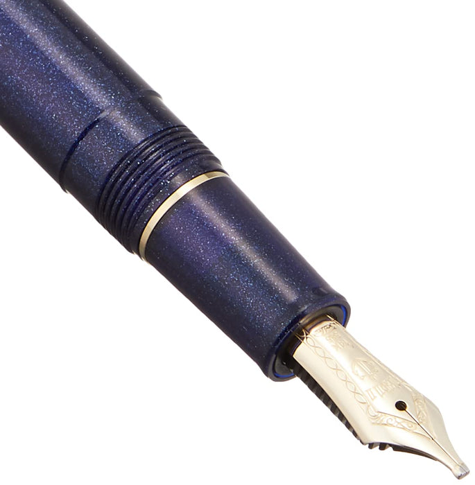 Sailor Fountain Pen Profit Light Gold Trim Shining Blue Music 11-1038-940-Kiichin - The #1 Place for Japanese Goods in Your Hand!