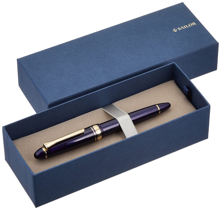 Sailor Fountain Pen Profit Light Gold Trim Shining Blue Music 11-1038-940-Kiichin - The #1 Place for Japanese Goods in Your Hand!