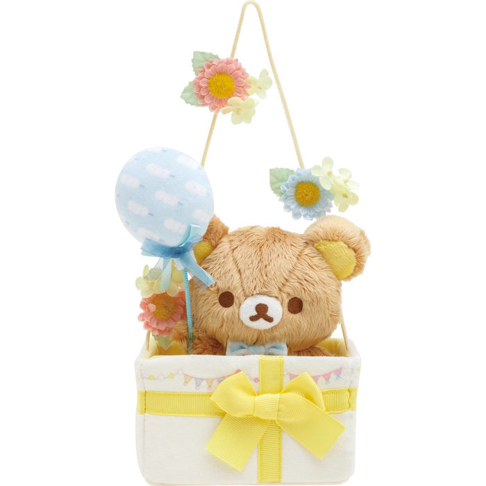 San-X Rilakkuma Smile Happy For You Hanging Plush Toy MF81801-Kiichin - The #1 Place for Japanese Goods in Your Hand!