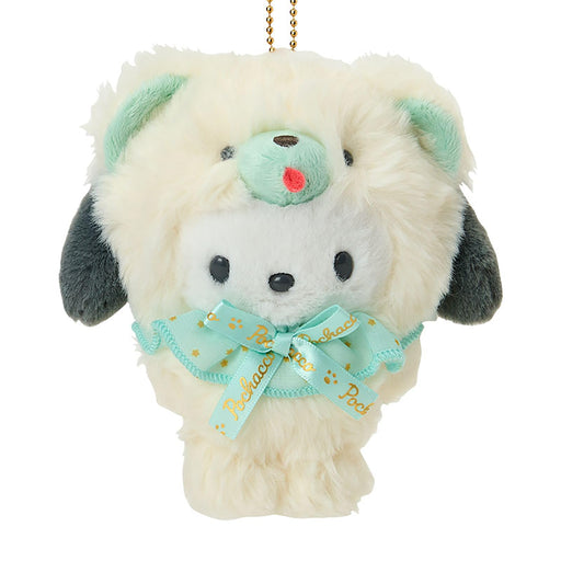 Sanrio Pochacco Fluffy Doll Mascot Holder - Adorable Collectible Toy-Kiichin - The #1 Place for Japanese Goods in Your Hand!