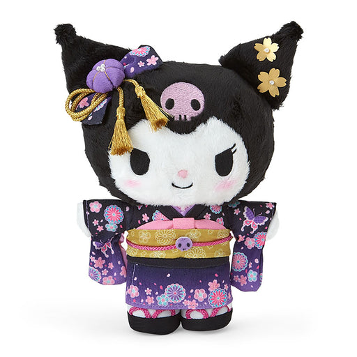 Sanrio Kuromi Plush Toy Kimono Edition 067709-Kiichin - The #1 Place for Japanese Goods in Your Hand!