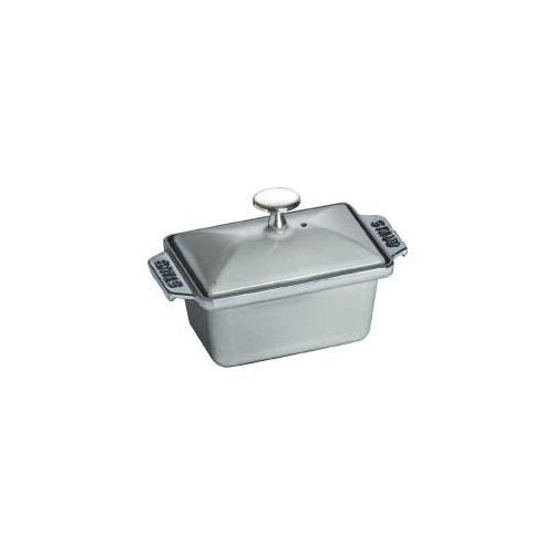 Staub Half Terrine Black Terrine Pot 15x11cm IH Compatible Japanese 40509-571-Kiichin - The #1 Place for Japanese Goods in Your Hand!