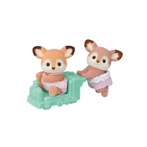 Epoch Sylvanian Families Deer Twins Doll Toy C-71 - Certified for Ages 3 and Up-Kiichin - The #1 Place for Japanese Goods in Your Hand!