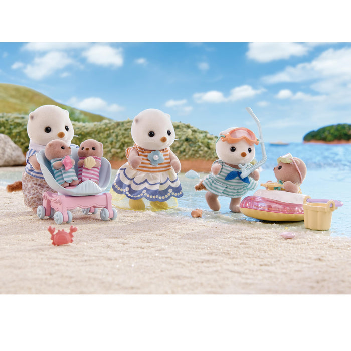 Epoch Sylvanian Families Sea Otter Dollhouse Toy for 3 Years and Older FS-54-Kiichin - The #1 Place for Japanese Goods in Your Hand!