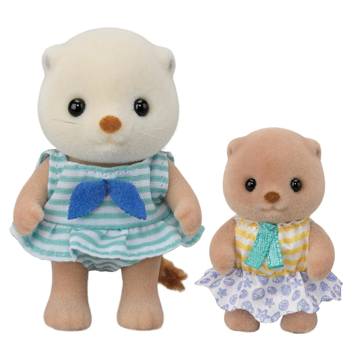 Epoch Sylvanian Families Sea Otter Siblings Play Set Toy Dollhouse Furniture for Ages 3+-Kiichin - The #1 Place for Japanese Goods in Your Hand!