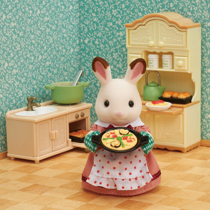 Epoch Sylvanian Families Toy Cooking Set - Dollhouse Furniture for Ages 3 and Up-Kiichin - The #1 Place for Japanese Goods in Your Hand!