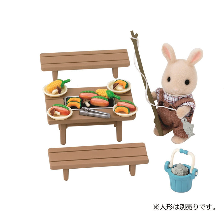 Epoch Sylvanian Families Barbecue Set Certified Toy Dollhouse for Ages 3+-Kiichin - The #1 Place for Japanese Goods in Your Hand!