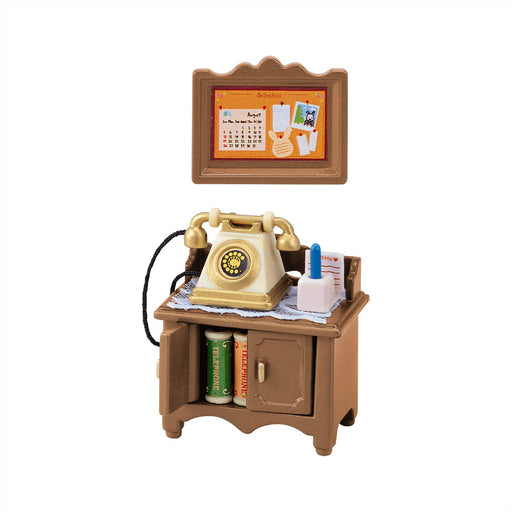 Epoch Sylvanian Families Furniture Telephone Stand Set St Mark Certified Toy Dollhouse for Ages 3+-Kiichin - The #1 Place for Japanese Goods in Your Hand!