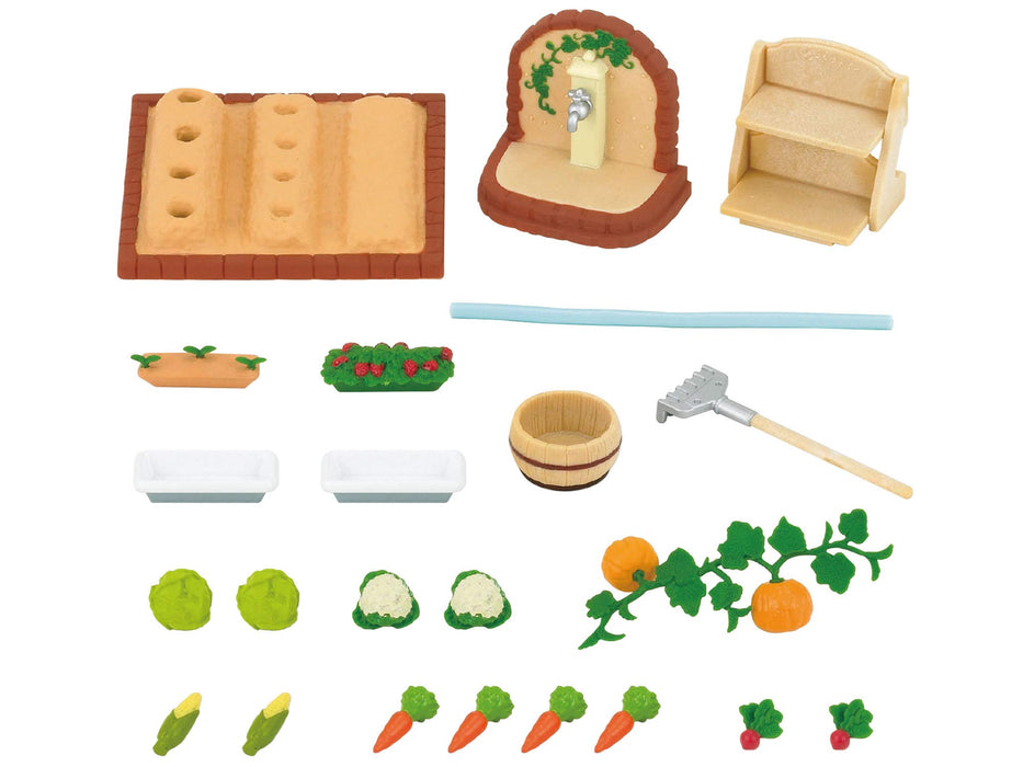 Epoch Sylvanian Families Vegetable Making Set Ka-616 Toy Dollhouse for Ages 3+-Kiichin - The #1 Place for Japanese Goods in Your Hand!