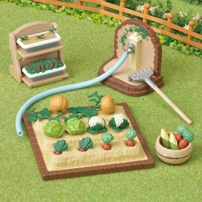 Epoch Sylvanian Families Vegetable Making Set Ka-616 Toy Dollhouse for Ages 3+-Kiichin - The #1 Place for Japanese Goods in Your Hand!