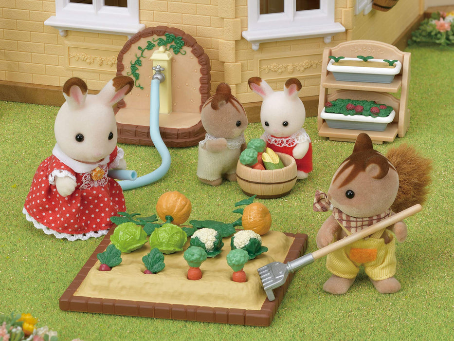 Epoch Sylvanian Families Vegetable Making Set Ka-616 Toy Dollhouse for Ages 3+-Kiichin - The #1 Place for Japanese Goods in Your Hand!