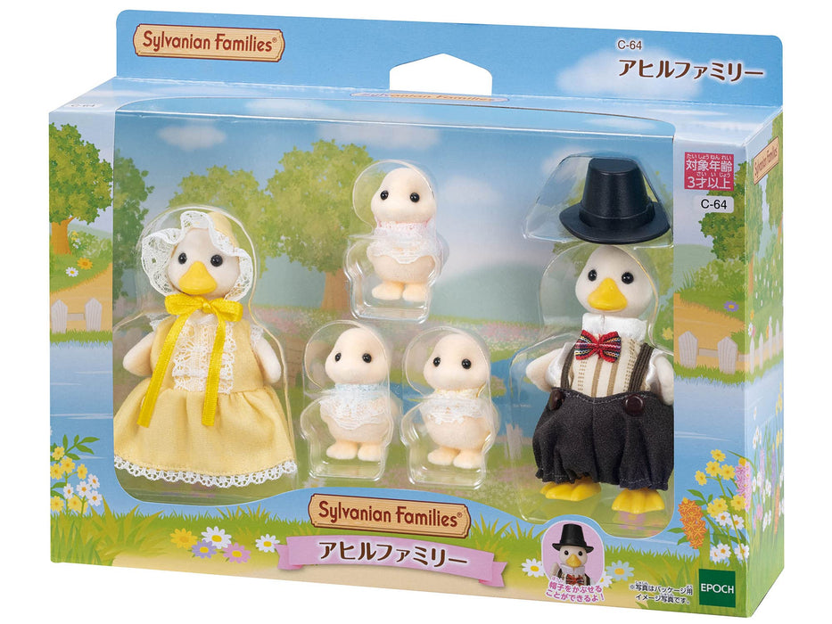 Epoch Sylvanian Families Seasonal Duck Family Toy Dollhouse C-64 St Mark Certified for 3+ Years-Kiichin - The #1 Place for Japanese Goods in Your Hand!