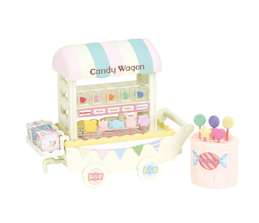 Epoch Sylvanian Families Colorful Candy Wagon Toy Dollhouse Mi-85 St Mark Suitable for Ages 3+-Kiichin - The #1 Place for Japanese Goods in Your Hand!