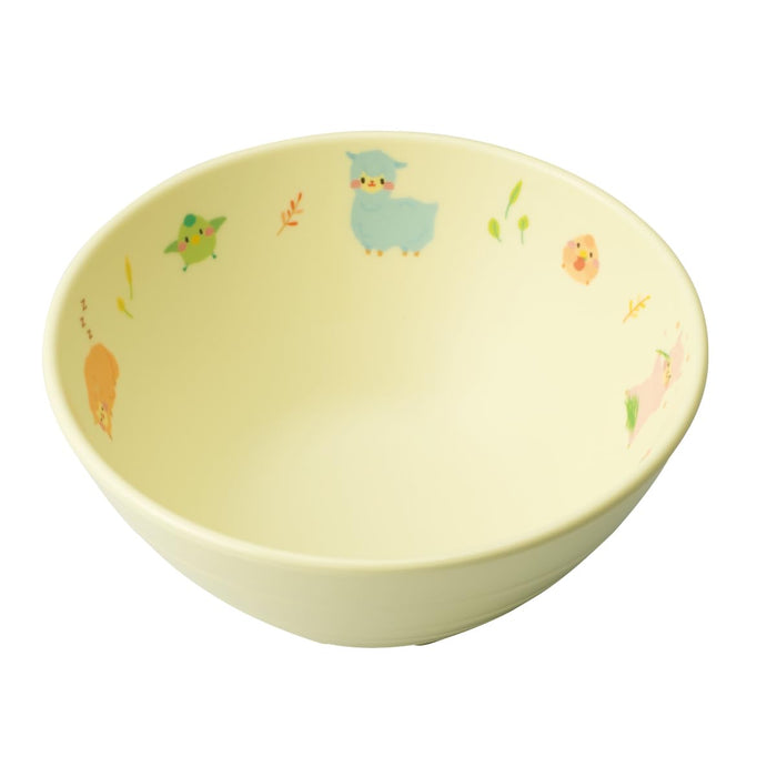 Daiwa Children's Rice Bowl 280ml Yellow Alpaca Design YH-530-ALY