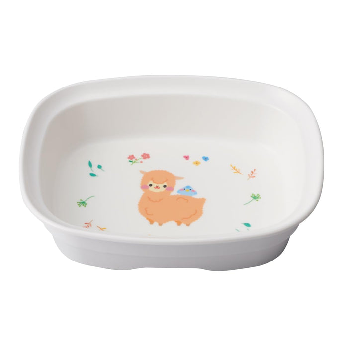 Daiwa Children's Square Small Bowl 260ml White Alpacana MC-100-ALW