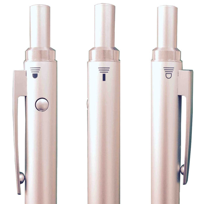 Tombow Multifunctional 2-Color Pen with Sharp Zoom L102 Silver Cla-121A-Kiichin - The #1 Place for Japanese Goods in Your Hand!