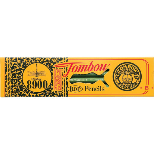 Tombow 8900 B Graphite Pencil Premium Quality Pack of 12-Kiichin - The #1 Place for Japanese Goods in Your Hand!