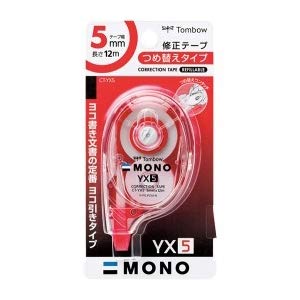 Tombow Mono Yx 5mm Correction Tape Refillable CT-YX5 Set of 2-Kiichin - The #1 Place for Japanese Goods in Your Hand!