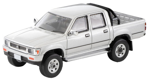 Tomytec Toyota Hilux 4WD Double Cab SSR Silver 1991 Model Lv-N256C-Kiichin - The #1 Place for Japanese Goods in Your Hand!