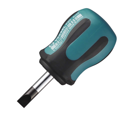 Vessel Megadora Stubby Screwdriver -6x25 920 Compact Handy Vessel Tool-Kiichin - The #1 Place for Japanese Goods in Your Hand!