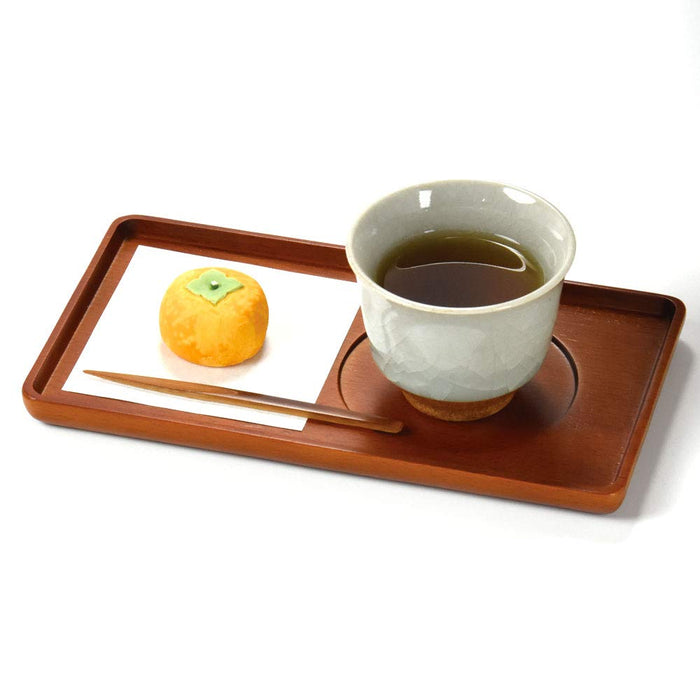 Yamaco Light Brown Multi-Café Tray 15541 - Stylish and Durable Design-Kiichin - The #1 Place for Japanese Goods in Your Hand!
