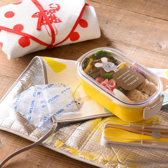 Aito Leo Lionni Lunch Box Bento Box 19x10cm Frederick Japan 278451-Kiichin - The #1 Place for Japanese Goods in Your Hand!