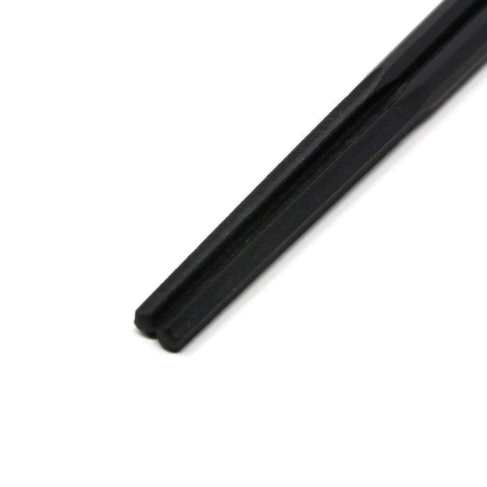 Akebono 21Cm Black Decagonal Non-Slip Noodle Chopsticks - Japanese Kitchen Essential-Kiichin - The #1 Place for Japanese Goods in Your Hand!