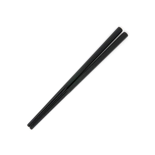 Akebono Japan 22Cm Black Decagonal Noodle Chopsticks - Non-Slip & User-Friendly-Kiichin - The #1 Place for Japanese Goods in Your Hand!