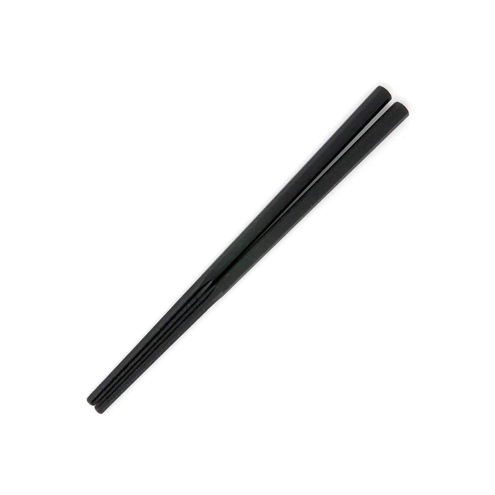 Akebono 24Cm Decagonal Non-Slip Japanese Noodle Chopsticks - Black-Kiichin - The #1 Place for Japanese Goods in Your Hand!