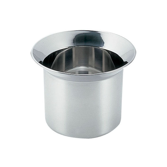 Clover Stainless Steel Tempura Scrap Container - 27cm Efficient and Durable Solution for Kitchen Waste-Kiichin - The #1 Place for Japanese Goods in Your Hand!