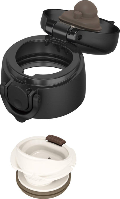 500ml Black Vacuum Insulated Water Bottle - Dishwasher Safe - Made in Japan-Kiichin - The #1 Place for Japanese Goods in Your Hand!