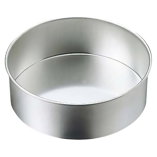 Ebm Alloy Steel Round Cake Pan 18cm - Durable and Versatile Baking Essential-Kiichin - The #1 Place for Japanese Goods in Your Hand!