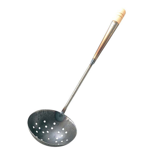 Ebm Iron Perforated Wok Ladle - Versatile Cooking Tool for Stir-Frying and Straining-Kiichin - The #1 Place for Japanese Goods in Your Hand!