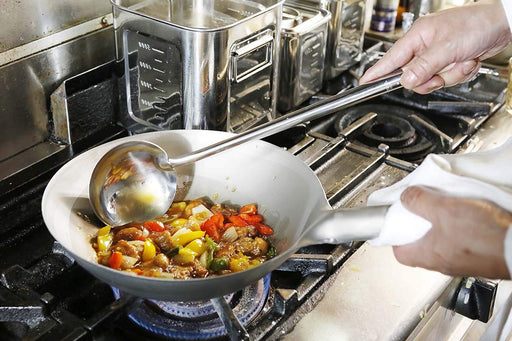 Ebm 36cm Pure Titanium Ultra Light Chinese One Hand Pot-Kiichin - The #1 Place for Japanese Goods in Your Hand!