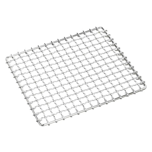 Ebm Stainless Steel BBQ Grill Mesh - Chrome Plated, 50cm-Kiichin - The #1 Place for Japanese Goods in Your Hand!