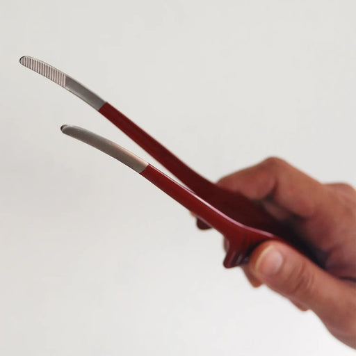 Ebm Stainless Steel Clever Chopstick Tongs - Red, the Ultimate Kitchen Tool-Kiichin - The #1 Place for Japanese Goods in Your Hand!