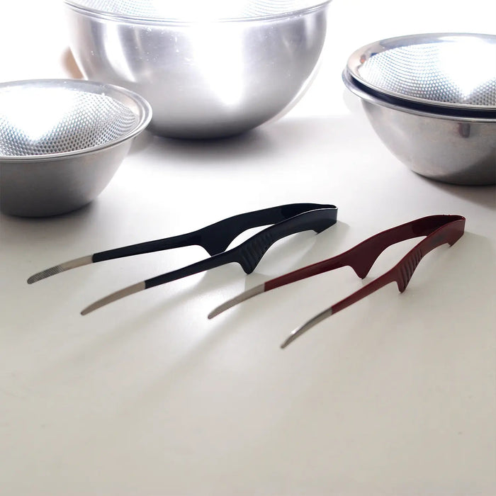 Ebm Stainless Steel Clever Chopstick Tongs - Red, the Ultimate Kitchen Tool-Kiichin - The #1 Place for Japanese Goods in Your Hand!