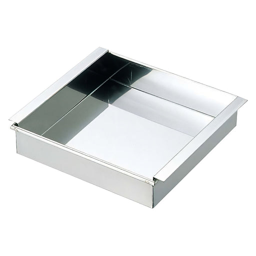 Ebm Stainless Steel Tamago-Dofu Mold Kanto Style - 30cm Premium Quality Kitchen Tool-Kiichin - The #1 Place for Japanese Goods in Your Hand!