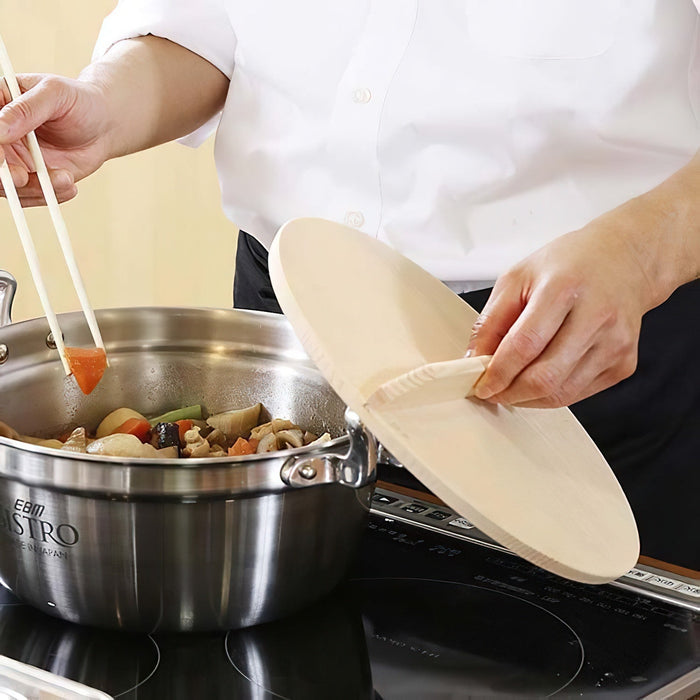 39cm EBm Wooden Lid-Kiichin - The #1 Place for Japanese Goods in Your Hand!