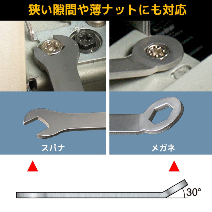 Engineer Mini Spanner Set 8pc TS-04-Kiichin - The #1 Place for Japanese Goods in Your Hand!