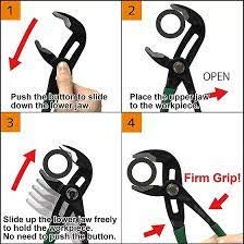 Engineer Nejisaurus WP-2 Pumpurasaurus Water Pump Pliers PZ-81 260mm Φ3-9.5mm Screw Removal-Kiichin - The #1 Place for Japanese Goods in Your Hand!