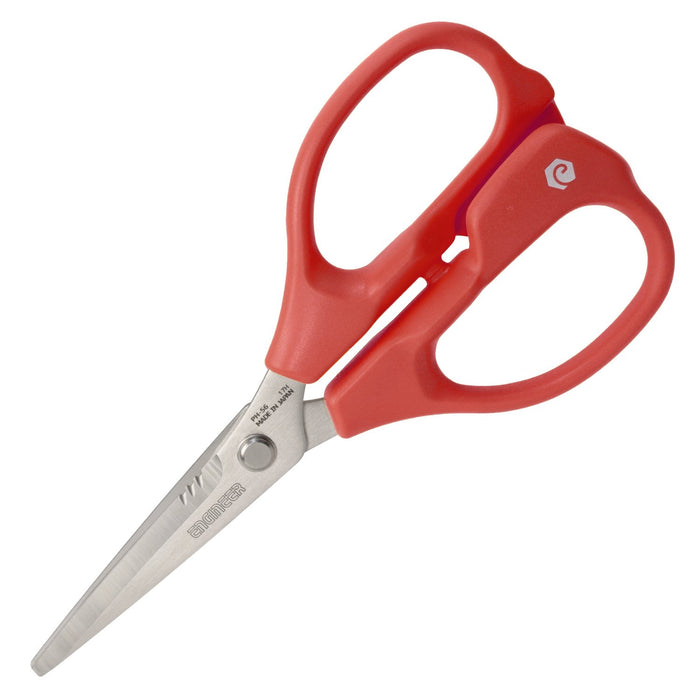 Engineer Tetsuwan Scissors 63mm PH-56R Red Blade-Kiichin - The #1 Place for Japanese Goods in Your Hand!