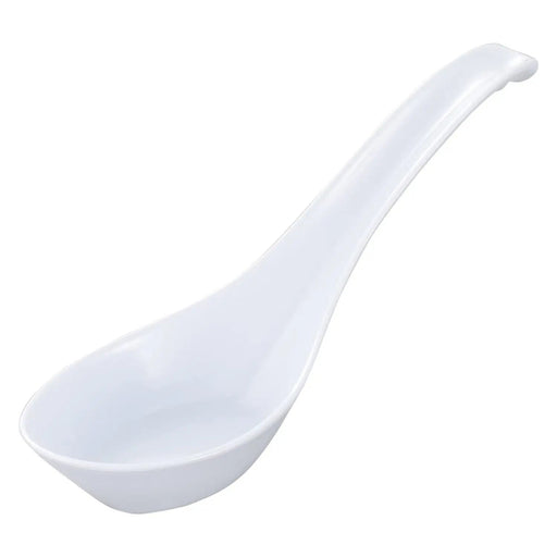 Entec 16Cm White Melamine Renge Spoon - Premium Quality Kitchen Utensil-Kiichin - The #1 Place for Japanese Goods in Your Hand!