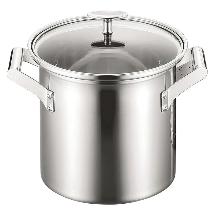 Fujinos Elec Master Pro Aluminum Clad 3-Layer Steel Pasta Pot-Kiichin - The #1 Place for Japanese Goods in Your Hand!