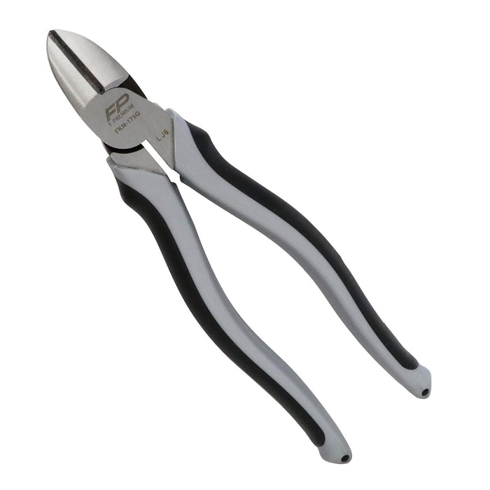 Fujiya FKN-175G Eccentric Strong Nippers 175mm Silver-Kiichin - The #1 Place for Japanese Goods in Your Hand!