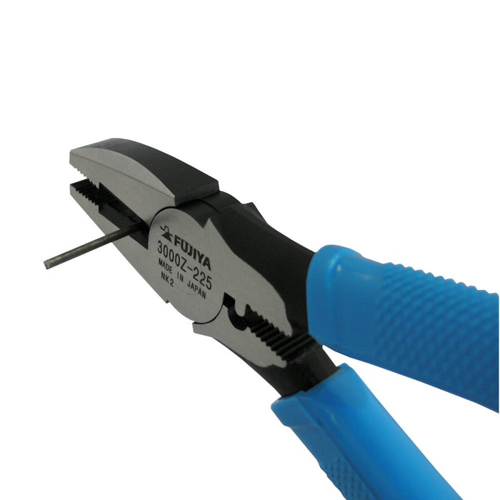 Fujiya 3000Z-225 Power Pliers Cut Ф2Mm Piano Wire Blue-Kiichin - The #1 Place for Japanese Goods in Your Hand!